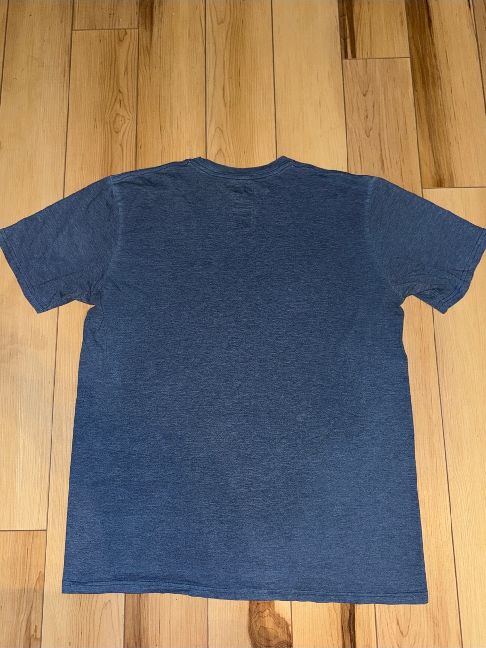 The North Face Men's Heather Navy Short-Sleeve Logo Tee Size Large - Picture 6 of 6